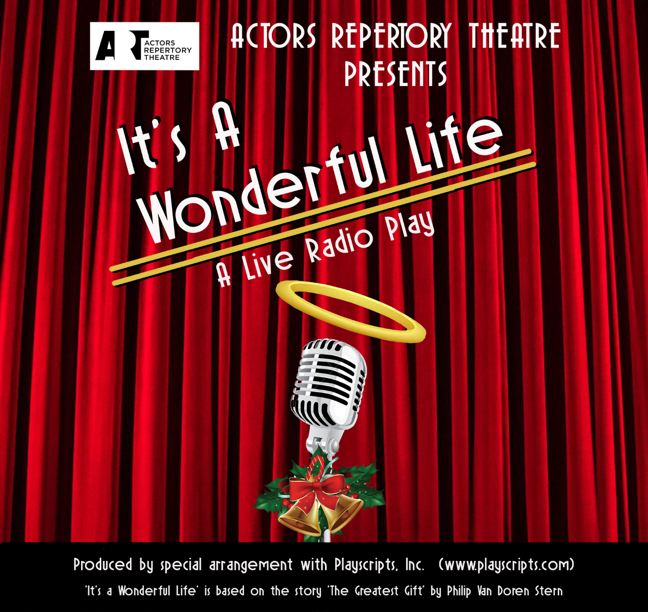 Actors Repertory Theatre presents 'It's a Wonderful Life: A Live Radio Play
