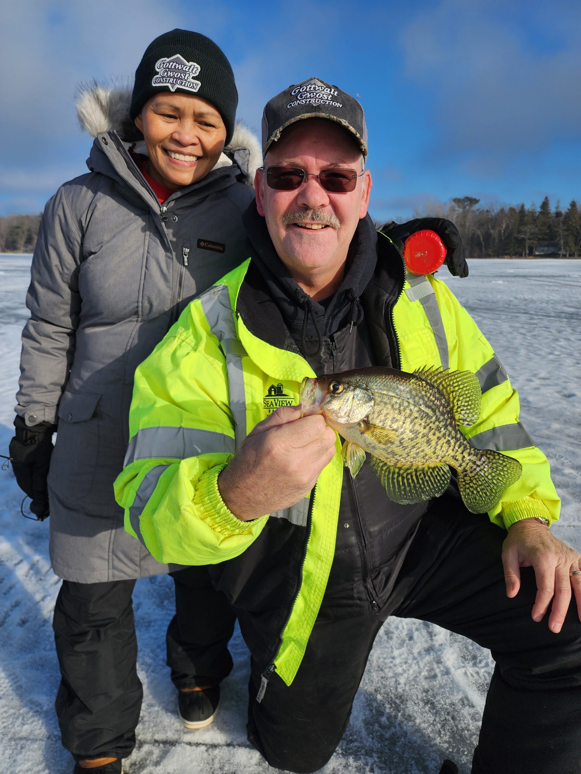 Ice check finds 9-10 inches Jan. 31 on Gull Lake - Brainerd